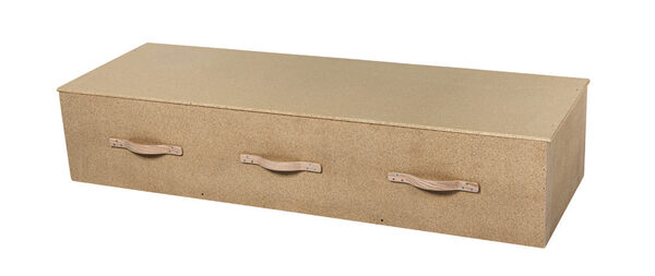 10PB - Plus-Size, cremation container, Particle Board