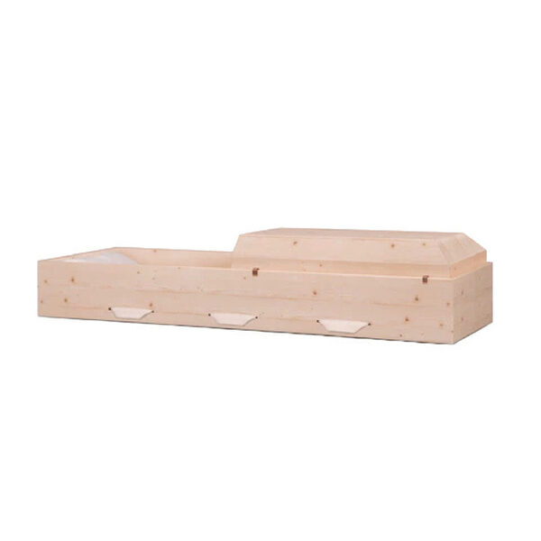 Arbor Pine, cremation container, Fibreboard