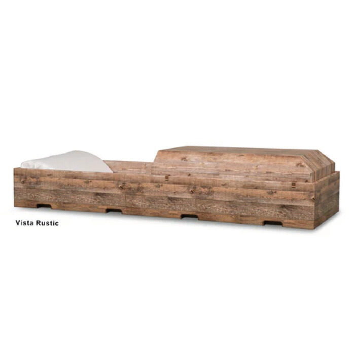 Artisan Print Urn - Rustic, urn in Fibreboard