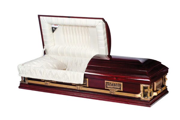 Ascot, casket, Poplar