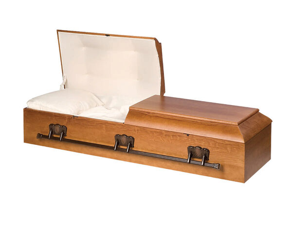 Autumn Walnut, casket, Poplar