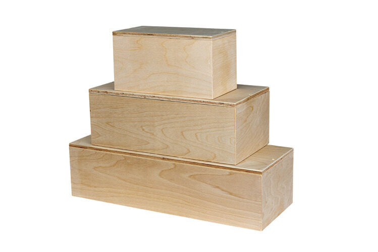 Baltic Birch, casket in Baltic Birch