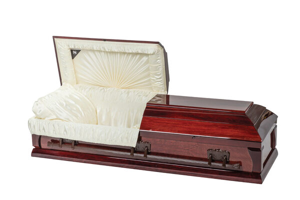 Baxley, casket, Poplar