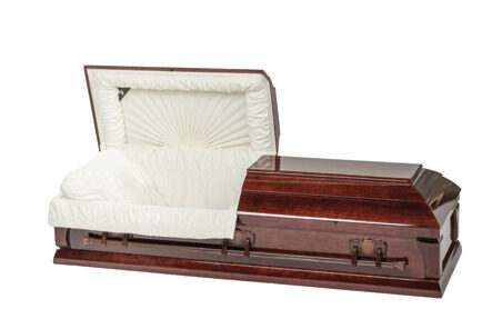 Baxley, casket, Poplar
