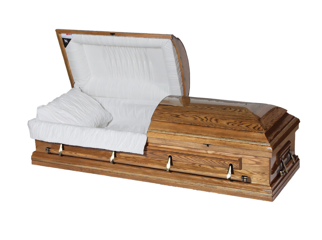 Cambrian, casket in Oak