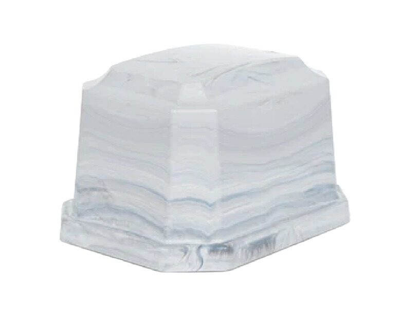 Coastal Grey, urn in Molded Plastic