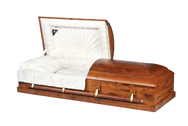 Delta, casket, Pine