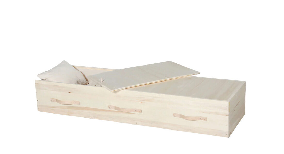 Eden - Plus Size, casket in Poplar