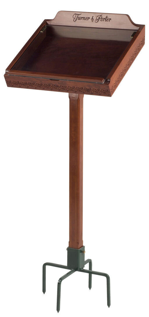 Graveside Lectern, furniture, 