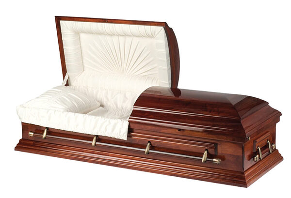 Homestead, casket, Maple