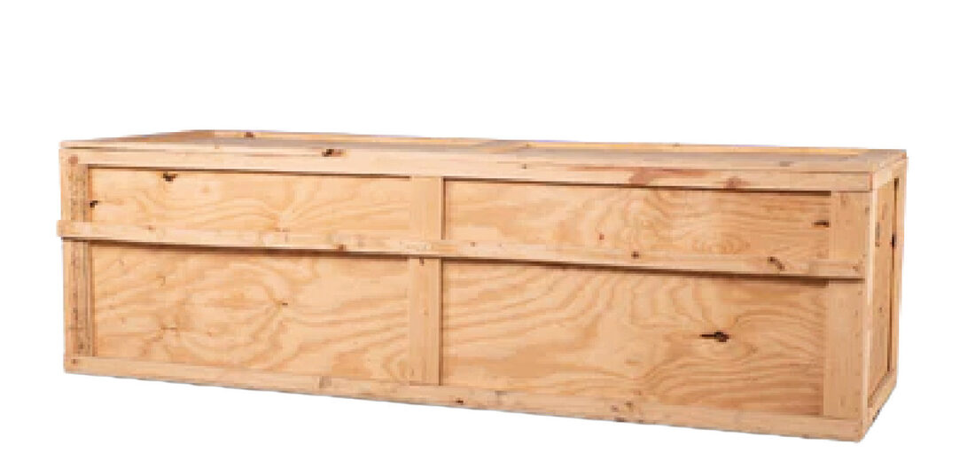International Wood Shipping Crate, shipping container in Wood