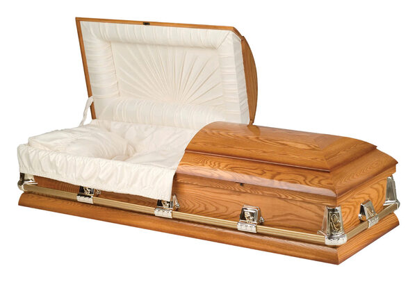 Madawaska, casket, Oak