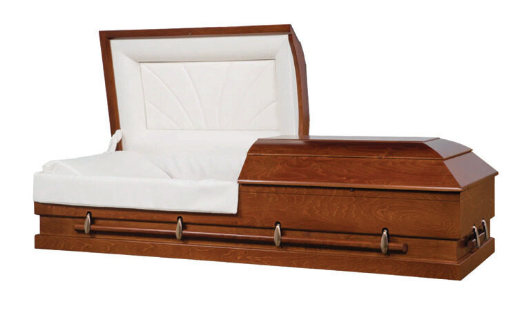Meadow, casket in 