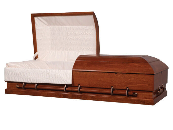 Mesa, casket in 