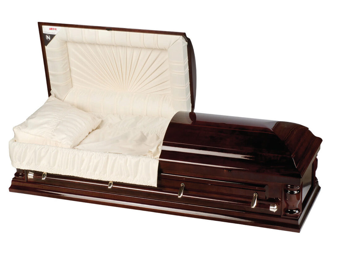 Minto, casket in Poplar