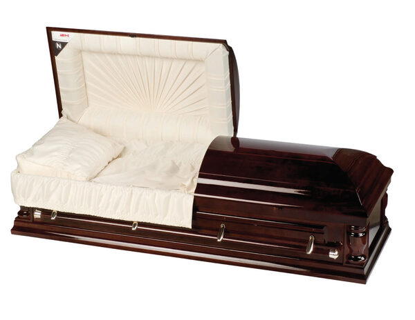 Minto, casket, Poplar