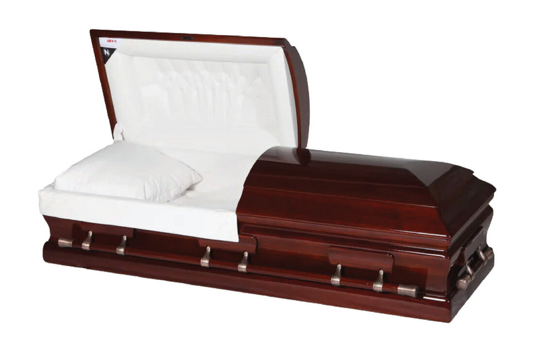 Monarch, casket in Mahogany