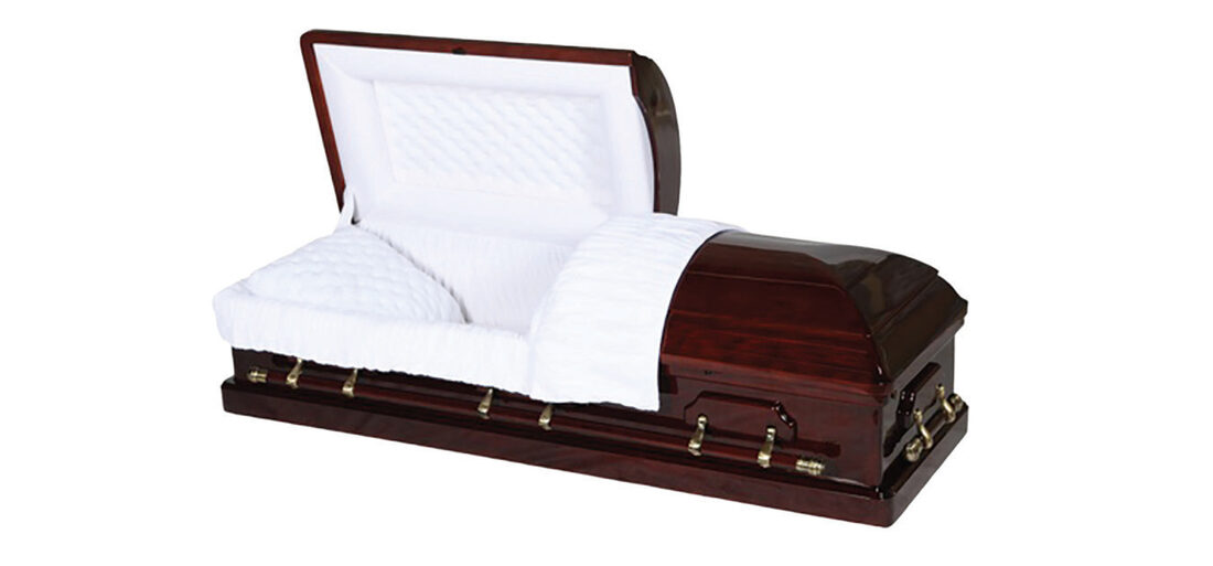 Pendent, casket in Poplar
