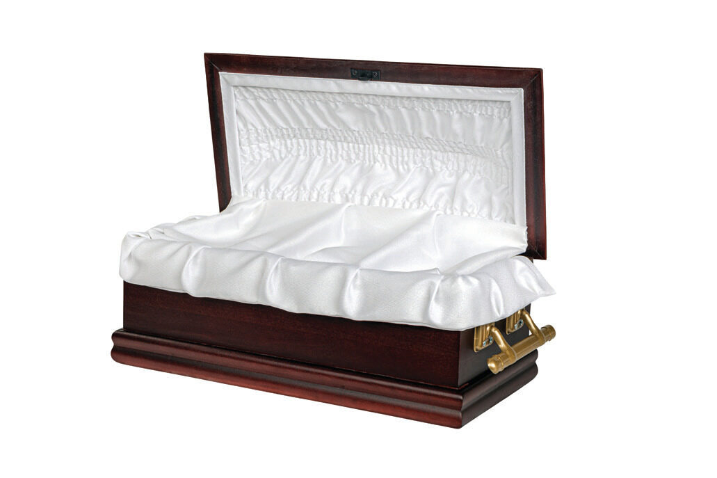 Poplar - 18", casket in Poplar