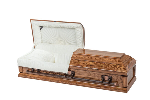 Simcoe (Plain), casket, Oak