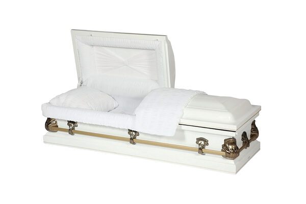 Truman White, casket, 20 Gauge Steel