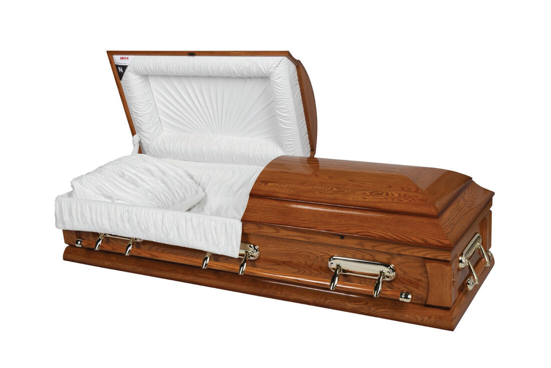 Vista, casket in Oak