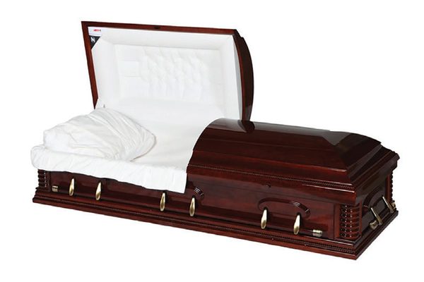 Westminster, casket, Mahogany