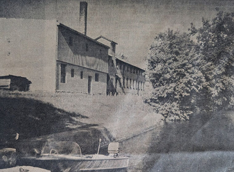 Northern Casket's King Street plant, 1961